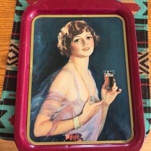 1927 Coca Cola Calander tray